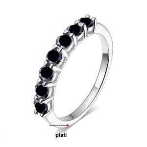 165【BETXEU】S925 7 PRINCESS ring band colorful 165【BETXEU】S925 7 PRINCESS ring band colorful
