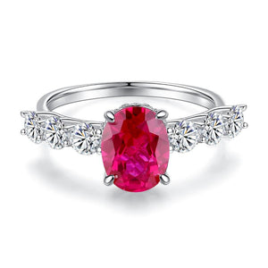 101【BETXEU】3 carat S925 sterling silver ring for women 101【BETXEU】3 carat S925 sterling silver ring for women
