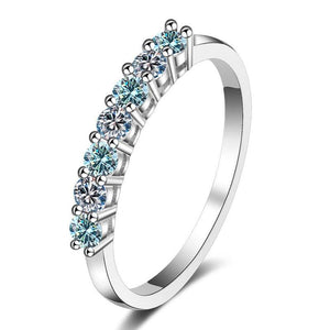 165【BETXEU】S925 7 PRINCESS ring band colorful 165【BETXEU】S925 7 PRINCESS ring band colorful