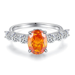 101【BETXEU】3 carat S925 sterling silver ring for women 101【BETXEU】3 carat S925 sterling silver ring for women