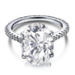 54[BETXEU C95] Iceland Queen S925 Moissanite Ring