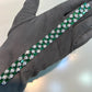 229 [BETXEU] 925 silver green high carbon bracelet