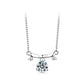 [BETXUE D20]  12 constellations  moissanite Necklace