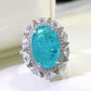 463【BETXEU】Eye of the Ocean Blue S925 Ring