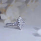 69[BETXUE A07 ] HALO-S925 sterling Silver 3CT Moissanite Ring