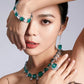 182 [BETXEU JEWELRY] Lady M Luxury Green S925 Ring