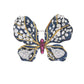 156【BETXEU】S925 butterfly ring