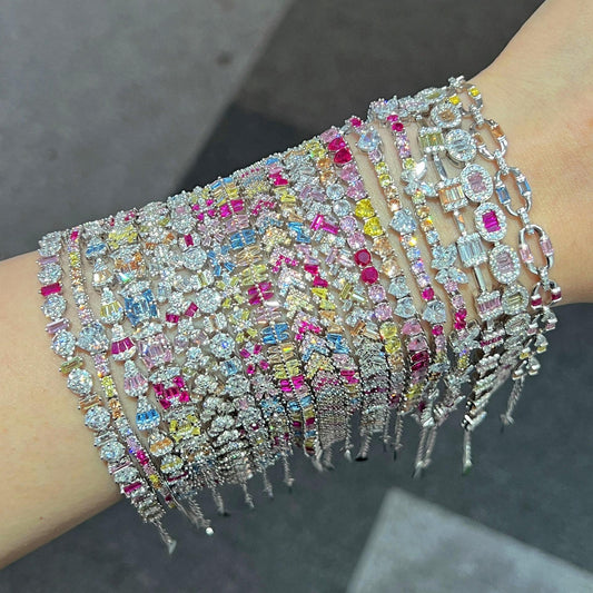 68[BETXEU G22] Barbie's Summer Time S925 candy bracelet