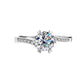 100【BETXEU】live stream special offer for new followers S925moissanite ring [one purchase one day due to limited stock]