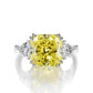 15 [BETXEU JEWELRY W] S925 High carbon Ring YELLOW collection Daily