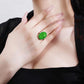 440 【BETXEU】Jade Harmony High-Grade Gemstone Sterling Silver Set