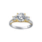 61 [BETXUE B38]   Destiny LOVE 2CT S925 Moissanite Ring