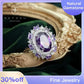 272【BETXEU】S925 natural amethyst ring