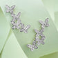 389  [BETXUE] Dazzling Bow Tie S925 earring