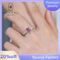 321【BETXEU】 Princess Sissi 1 Carat S925 Moissanite Ring