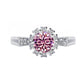 01【BETXEU 】2023 New moissanite One-carat Ring colorful stone Ring collection