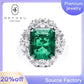 182 [BETXEU JEWELRY] Lady M Luxury Green S925 Ring