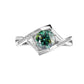 01【BETXEU 】2023 New moissanite One-carat Ring colorful stone Ring collection