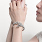 177【BETXEU】S925 Leopard high carbon bracelet