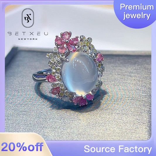 144【BETXEU】S925 ring adjustable