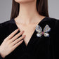 156【BETXEU】S925 butterfly ring