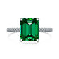 12 [BETXEU JEWELRY W] S925 High carbon Ring GREEN collection Daily