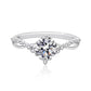 100【BETXEU】live stream special offer for new followers S925moissanite ring [one purchase one day due to limited stock]