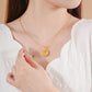 [BETXUE D23] Natural ova citrine necklace