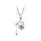 [BETXUE D20]  12 constellations  moissanite Necklace