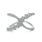 【BETXEU】S925 Butterfly Moon design ring Elegant