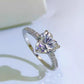 276 [BETXUE JEWELRY]  Love is all-S925 Moissanite Ring