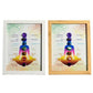 376 [BETXEU JEWELRY] Balancing chakras Crystal Photo Frame