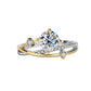 01【BETXEU 】2023 New moissanite One-carat Ring colorful stone Ring collection