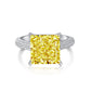 15 [BETXEU JEWELRY W] S925 High carbon Ring YELLOW collection Daily