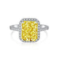 15 [BETXEU JEWELRY W] S925 High carbon Ring YELLOW collection Daily