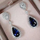 417 [BETXEU] Charm in Royal Blue S925 Earrings Collection