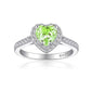 384 [BETXEU JEWELRY] LOVE YOU Heart-shape S925 Ring