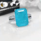 183 [BETXEU JEWELRY] Hawaii Sea Water S925 Ring