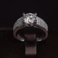 56[BETXUE A08] TRUE LOVE-S925 Moissanite Ring For Man