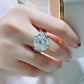 280 [BETXUE JEWELRY]  10 CT Sassy Lady S925 Moissanite Ring