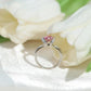 321【BETXEU】 Princess Sissi 1 Carat S925 Moissanite Ring