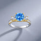 61 [BETXUE B38]   Destiny LOVE 2CT S925 Moissanite Ring