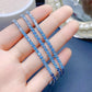 415 [BETXEU] Clear Water Blue S925 Bracelet