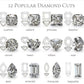 [BETXUE B32] Colored Moissanite losse stone - Your Unique and Personalized Gift