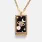 282 [BETXEU] Square Card Necklace