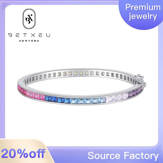 176 [BETXEU] S925 colorful bracelet