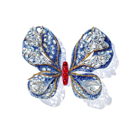 156【BETXEU】S925 butterfly ring