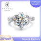 377 [BETXUE B05] Rose Legend 3 carat 100-cutting moissanite ring