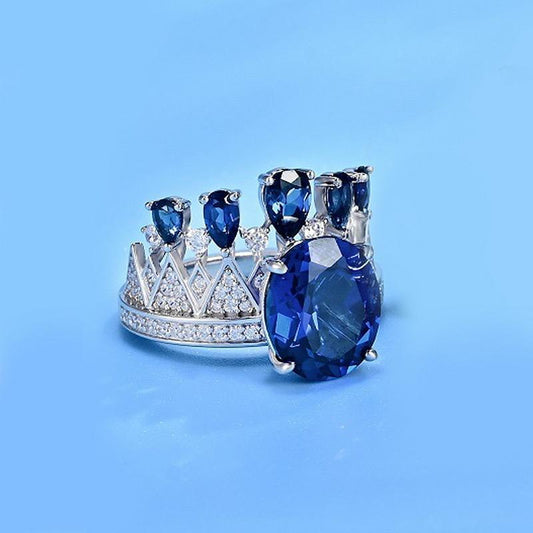 420 [BETXEU] Brilliant Crown S925 Ring