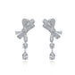 388  [BETXUE]  Eternal Bows Sterling Silver Butterfly Bow Ring and set